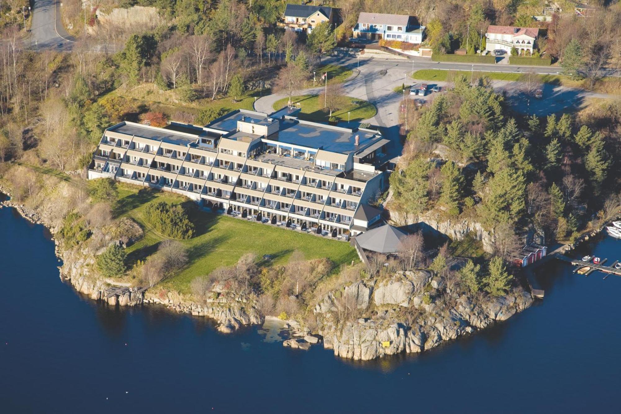 Farsund Fjordhotel Exterior foto